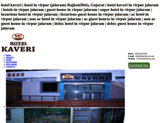 hotel-kaveri.com screenshot