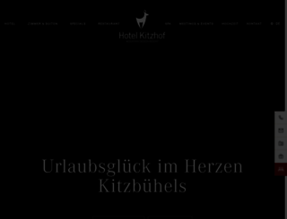 hotel-kitzhof.com screenshot
