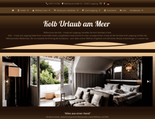 hotel-kolb.de screenshot