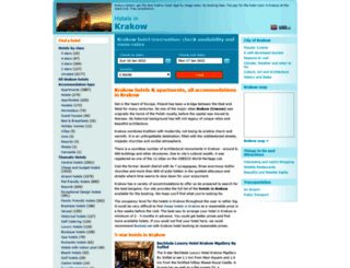 hotel-krakow.net screenshot
