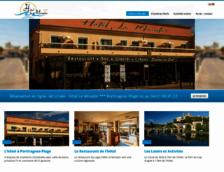 hotel-le-mirador.com screenshot