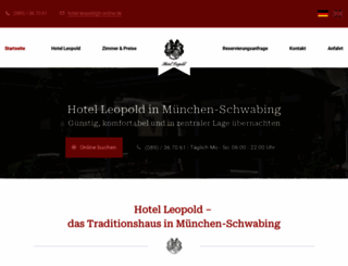 hotel-leopold.de screenshot