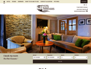 hotel-les-terrasses-annecy.com screenshot