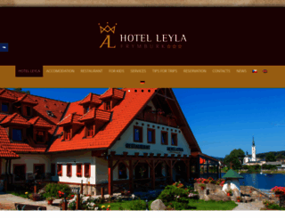 hotel-lipno.cz screenshot
