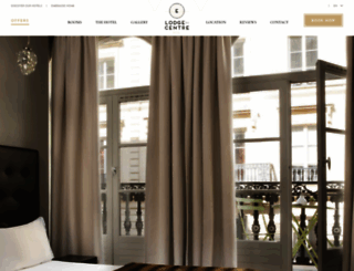 hotel-lodge-paris.fr screenshot