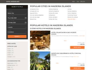 hotel-madeira.net screenshot