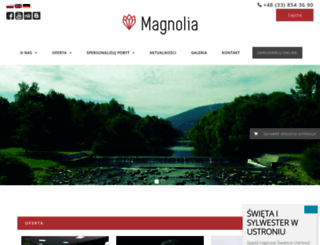 hotel-magnolia.pl screenshot