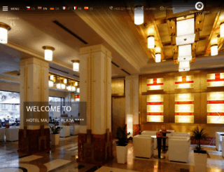 hotel-majestic.cz screenshot