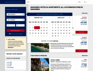 hotel-makarska.com screenshot