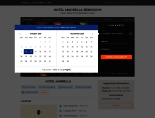 hotel-marbella-benidorm.benidorm.hotels-costa-blanca.com screenshot