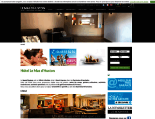 hotel-mas-huston.com screenshot