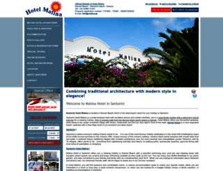 hotel-matina.com screenshot