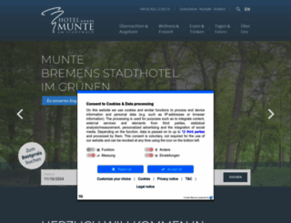 hotel-munte.de screenshot