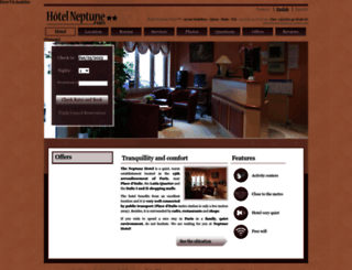 hotel-neptune-paris.com screenshot