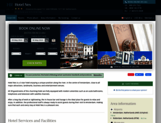 hotel-nes-amsterdam.h-rez.com screenshot