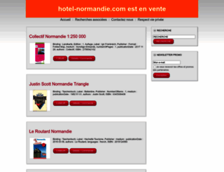 hotel-normandie.com screenshot