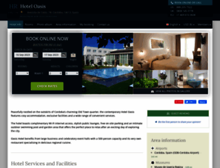 hotel-oasis-cordoba.h-rez.com screenshot