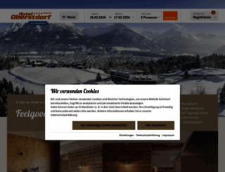 hotel-oberstdorf.de screenshot