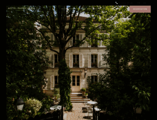 hotel-particulier-montmartre.com screenshot