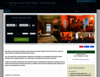 hotel-pension-arenberg.h-rez.com screenshot