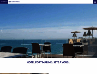 hotel-port-marine.com screenshot