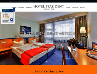 hotel-praesident.de screenshot