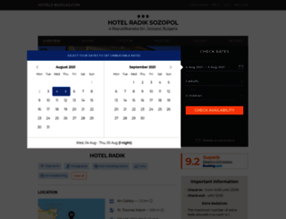 hotel-radik.sozopol.hotels-burgas.com screenshot