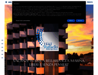 hotel-raffaello.com screenshot