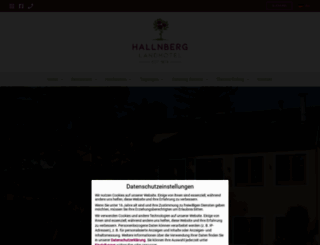 hotel-restaurant-hallnberg.de screenshot