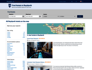 hotel-reykjavik.com screenshot