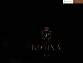 hotel-rosina.com screenshot