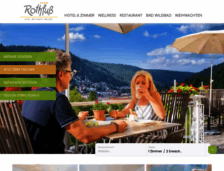 hotel-rothfuss.de screenshot