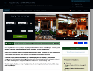 hotel-royal-ivory-bangkok.h-rez.com screenshot