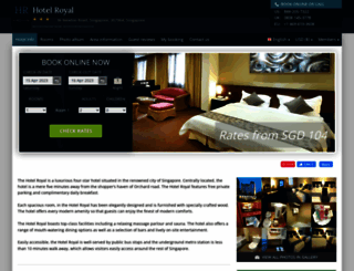 hotel-royal-singapore.h-rsv.com screenshot