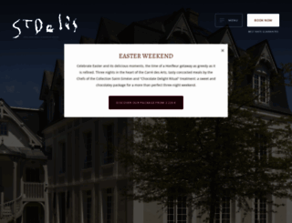 hotel-saint-delis.fr screenshot