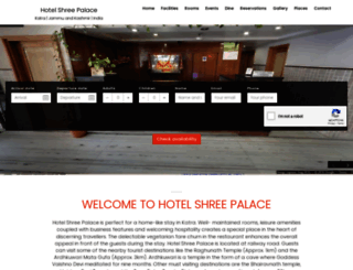 hotel-shree-palace-katra.wchotels.com screenshot