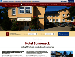 hotel-sonneneck.m-vp.de screenshot