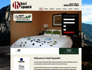 hotel-squamish.com screenshot