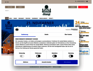 hotel-stangl.de screenshot