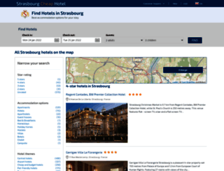 hotel-strasbourg-fr.com screenshot