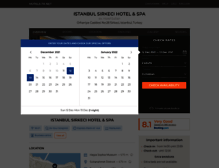 hotel-sultan.istanbul.hotels-tr.net screenshot