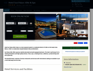 hotel-sun-palace-albir.h-rez.com screenshot