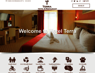 hotel-terra.hr screenshot