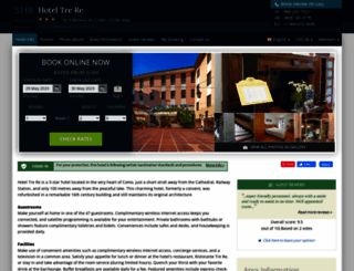 hotel-tre-re-como.h-rez.com screenshot