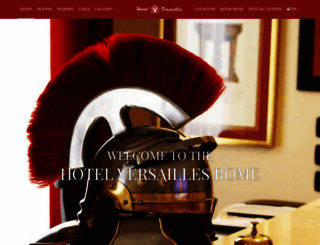 hotel-versailles-roma.com screenshot
