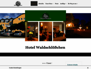 hotel-waldschloesschen.com screenshot