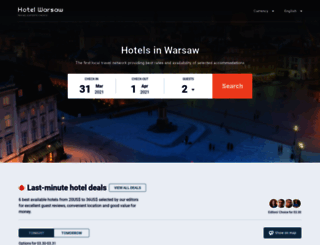 hotel-warsaw.net screenshot