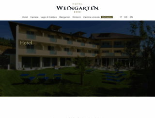 hotel-weingarten.it screenshot