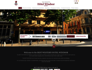 hotel-windsor-perpignan.com screenshot