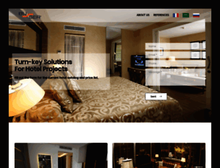 hotel.buserproject.com screenshot